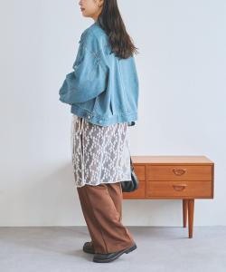 Укороченная джинсовая куртка FRIPIER Beardsley, цвет Blue