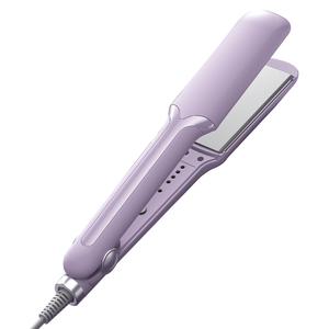 Выпрямитель для волос с функцией завивки, двойное использование, уход с отрицательными ионами, долговременная укладка ZG-ST-019 CHIGO, фиолетовый