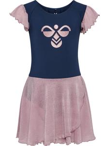 Hummel Детское длинное платье "Mix Glitter Dress" черного цвета