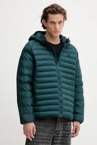 Утепленная куртка с капюшоном Adidas Originals, зеленый