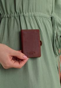 Кошелек Gusti Leder MURAT, Dunkelbraun/Dark Brown