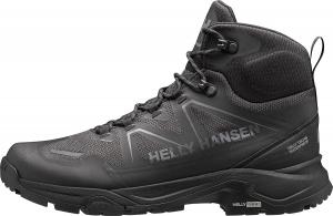Мужские походные ботинки Helly-Hansen Cascade Mid Helly Tech водонепроницаемые, дышащие, легкие Helly Hansen, черный/светло-серый