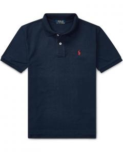 Поло Polo Ralph Lauren Kids Cotton Mesh Polo Shirt, цвет Refined Navy