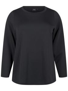 Блузка Zizzi Blouse Malisa, черный