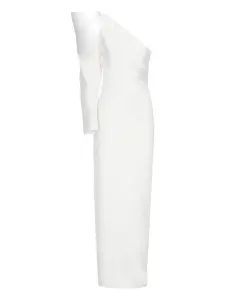 Платье на одно плечо Solace London, белый