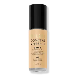 Conceal + Perfect 2-в-1 Тональный крем + Консилер Milani, Light Beige