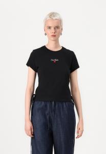 Футболка с принтом ONLCARLA LIFE DETAIL BOX ONLY, черный