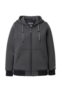 Демисезонная куртка Ulla Popken, Grey/Black