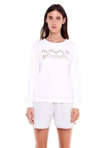 LEONE 1947 APPAREL Женская толстовка Gold&Silver