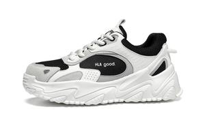 HLA Повседневные туфли мужские низкие белые/черные/светло-серые