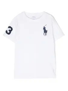 Футболка Polo Pony POLO RALPH LAUREN KIDS, белый