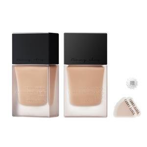 Натуральная матирующая тональная основа долговременного действия с увлажняющим эффектом для маскировки и коррекции тона кожи 7мл FUNNY ELVES