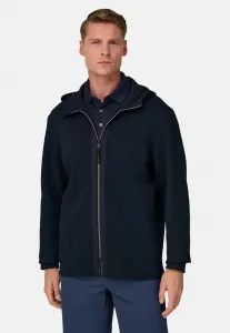 B tech b fullzip легкая толстовка на молнии Boggi Milano, Navy Blue