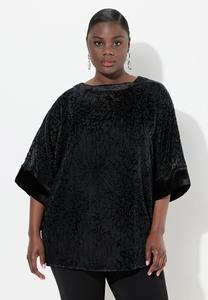 Блуза Ulla Popken Blouse, Black