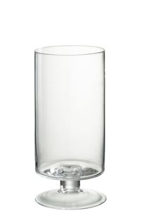 Подсвечник J-Line прозрачный диаметр/высота: 16/33,5 см