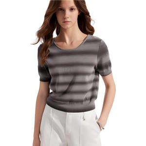 Термобелье женское с круглым вырезом Moderate Base Layer ELLE, серый