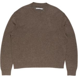 Кашемировый свитер мужской Acne Studios, коричневый