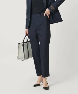 Узкие зауженные брюки Vitale Barberis Canonico 26SS United Arrows, цвет Navy