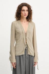 Блузка Patrizia Pepe, бежевый