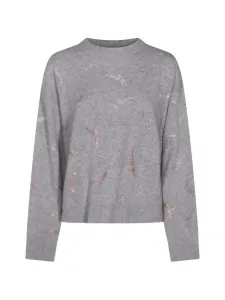 Свитер с украшениями Markuz Zadig&Voltaire, серый