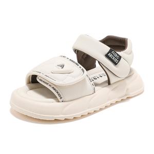 Нескользящие, легкие, амортизирующие, низкие сандалии для детей ABC KIDS, бежевый