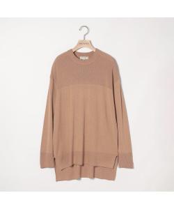 Вязаный пуловер из эластичной трикотажной ткани Snow