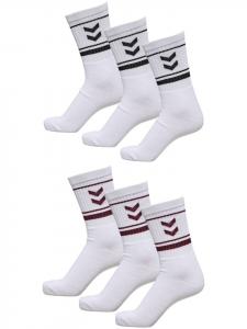 Носки Hummel 6 er Set Sport Freizeit Basic, цвет schwarz-rot