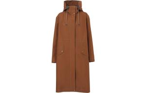 Пальто-парка женское Burberry, темно-коричневый