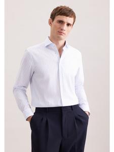 Seidensticker Деловая рубашка, стандартный размер, светло-голубого цвета