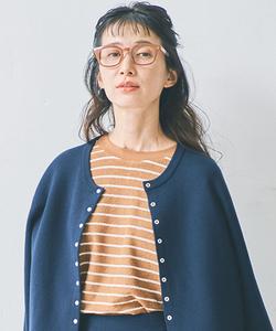 Пуловер с клиновидной каймой Studio Clip, цвет Camel X Off White 54