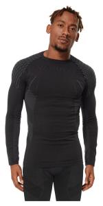 VXU-6 Бесшовная функциональная рубашка Vanucci, черный/серый