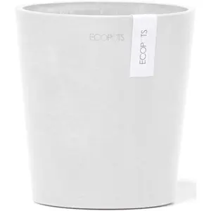 Цветочный горшок ECOPOTS «Morinda Orchidee 14 White», для использования в помещении, белый