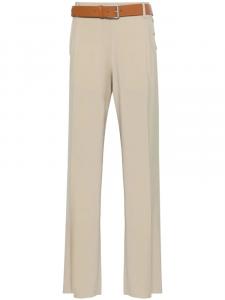 Moschino прямые брюки с поясом, нейтральный