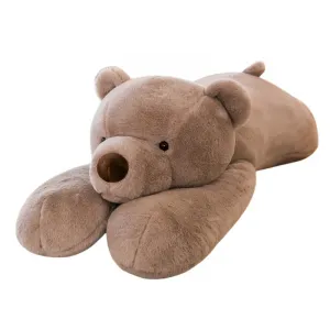 Плюшевый мишка из кроличьего меха, терапевтическая кукла-компаньон, высота 60 см, длина 60 см/80 см/100 см Mise