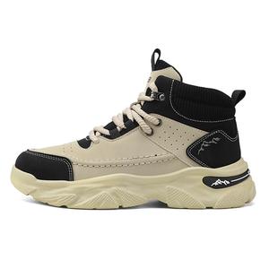 GAISIMA Мужские ботинки Martin Beige Black Khaki в цвете бежевый черный, цвет Beige Black