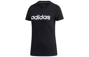 Adidas Neo Футболка с втачным рукавом женская черная