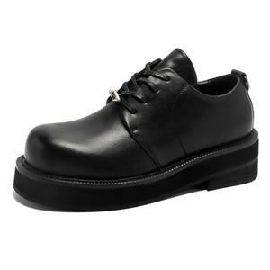 Повседневные туфли мужские черные ZUWUDONG