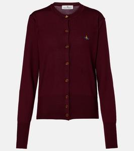 Кардиган Bea Orb из натуральной шерсти Vivienne Westwood, Brick