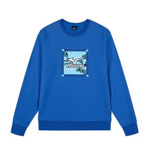 Унисекс свитшот Mizuno, синий