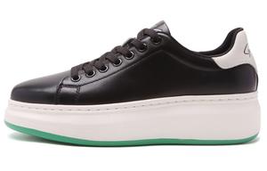 Кеды, скейтборд обувь женская низкая черный Satchi