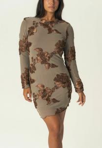 Платье BY IC MALOUIC, Brown