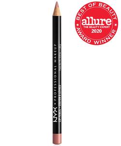 Тонкий кремовый карандаш для губ с длительным эффектом стойкости NYX Professional Makeup, телесно-розовый