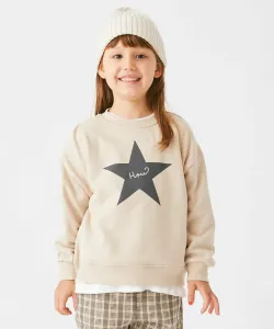 Толстовка с принтом на флисовой подкладке Ever Closet, цвет J. Moon Gray