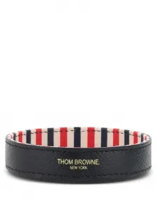 Кожаная подставка Thom Browne, черный