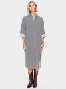 Платье-рубашка Zalinda в полоску Saint Tropez, White/Multi