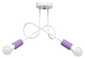 Потолочный светильник Helam Oxford, фиолетовый