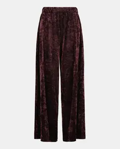 Женские вельветовые палаццо Southern Cotton, бордовый