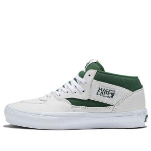 Кроссовки half cab skate 'white green' Vans, белый