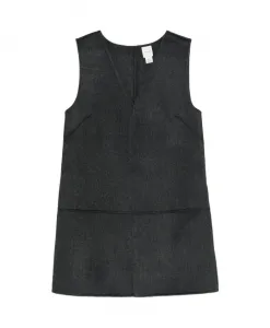 Двустороннее шерстяное платье Calvin Klein, серый