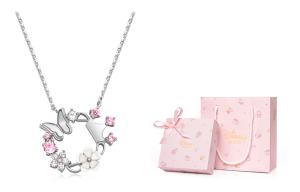 Disney Колье из серебра 925 пробы для женщин Princess